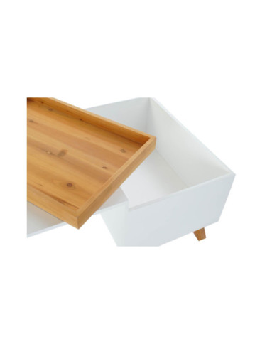 MESA CENTRO MDF 120X60X46 BLANCO