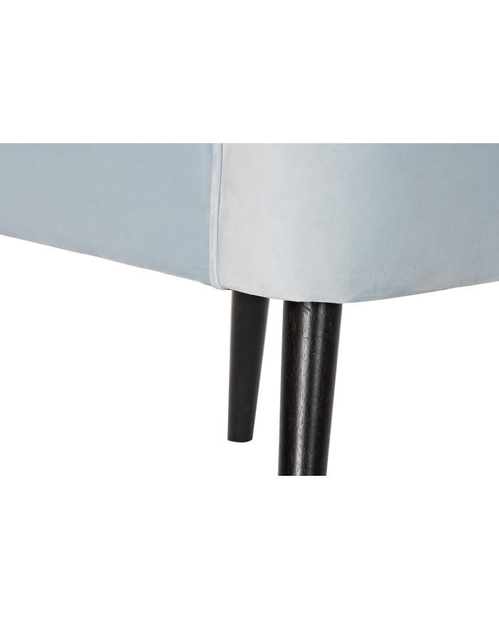 BUTACA POLIESTER METAL 76X76X82 AZUL CELESTE