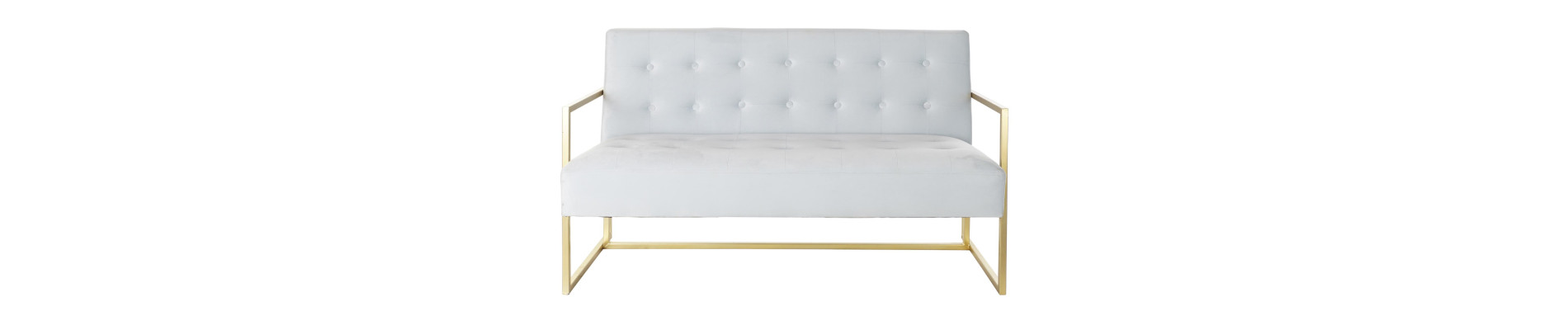 SOFA POLIESTER METAL 130X80X80 PATA DE GALLO
