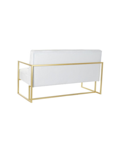 SOFA POLIESTER METAL 128X70X76 CAPITONE