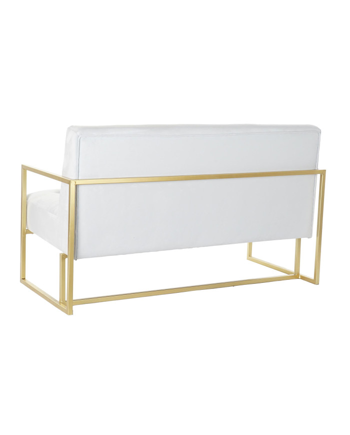SOFA POLIESTER METAL 128X70X76 CAPITONE