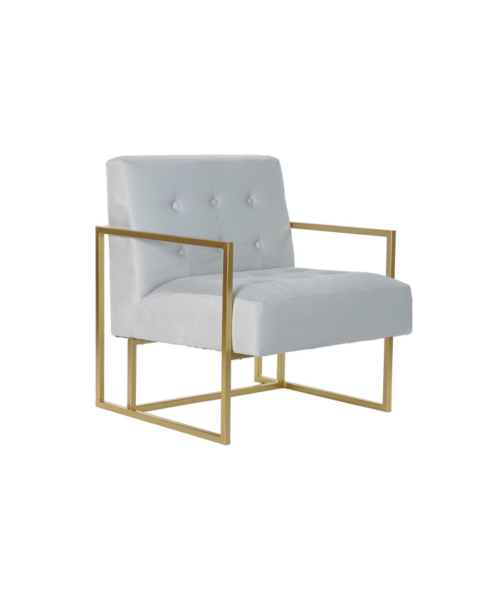 SILLON POLIESTER METAL 67X70X76 TERCIOPELO