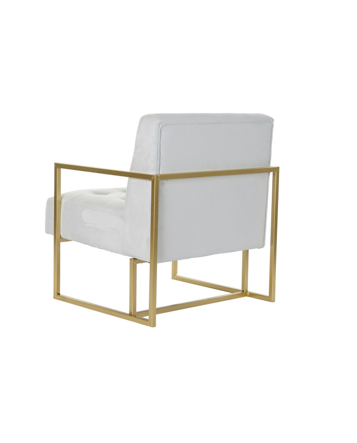 SILLON POLIESTER METAL 67X70X76 TERCIOPELO