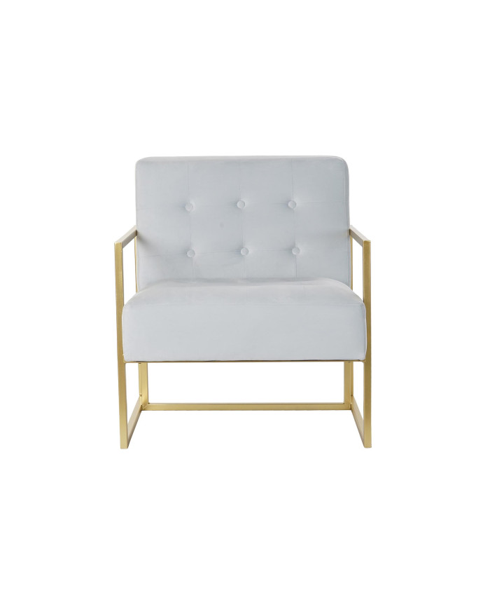 SILLON POLIESTER METAL 67X70X76 TERCIOPELO