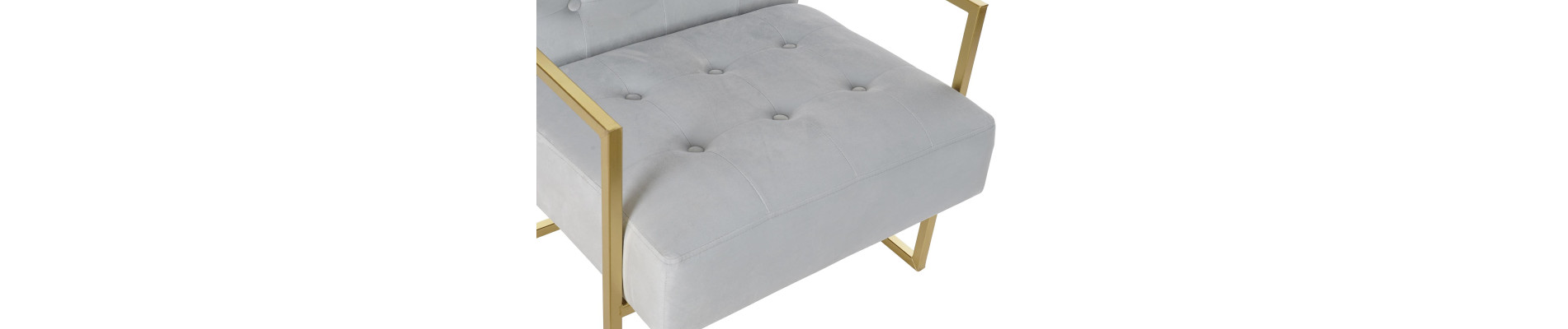 SILLON POLIESTER METAL 67X70X76 TERCIOPELO