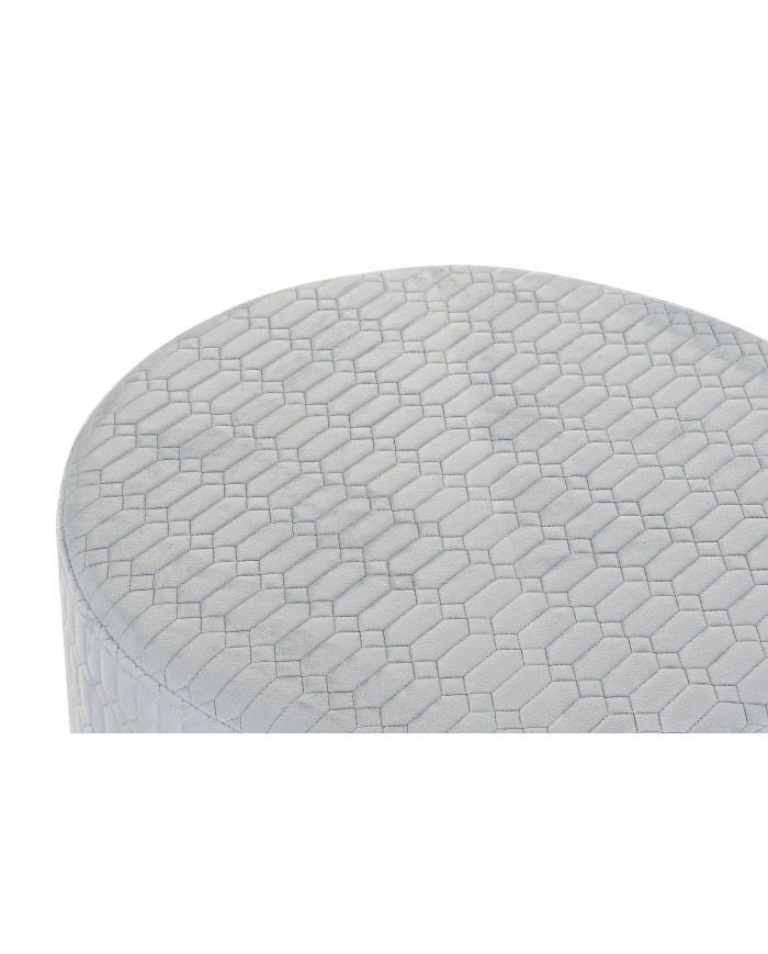REPOSAPIES POLIESTER MDF 55X55X35 AZUL CELESTE