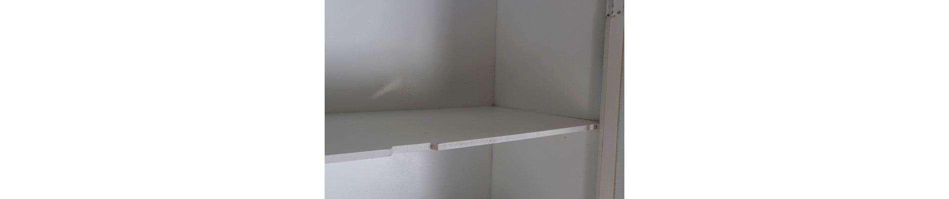 APARADOR MADERA MDF 80X37,4X175,5 BLANCO