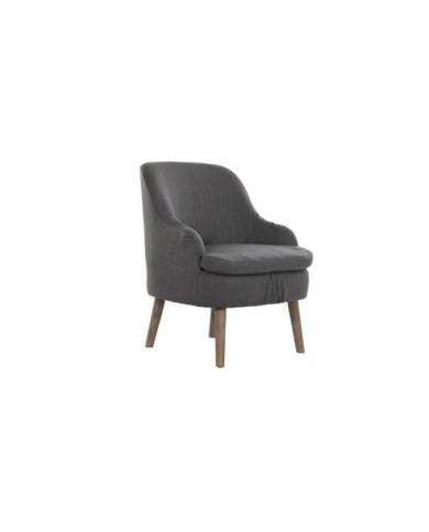 BUTACA ABETO POLIESTER 61X46X75 GRIS OSCURO