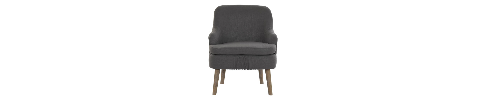 BUTACA ABETO POLIESTER 61X46X75 GRIS OSCURO