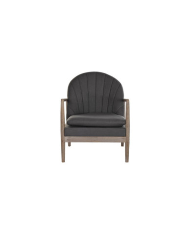 BUTACA ABETO POLIESTER 68X69X89 GRIS OSCURO