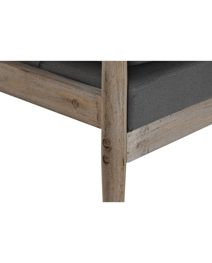 BUTACA ABETO POLIESTER 68X69X89 GRIS OSCURO