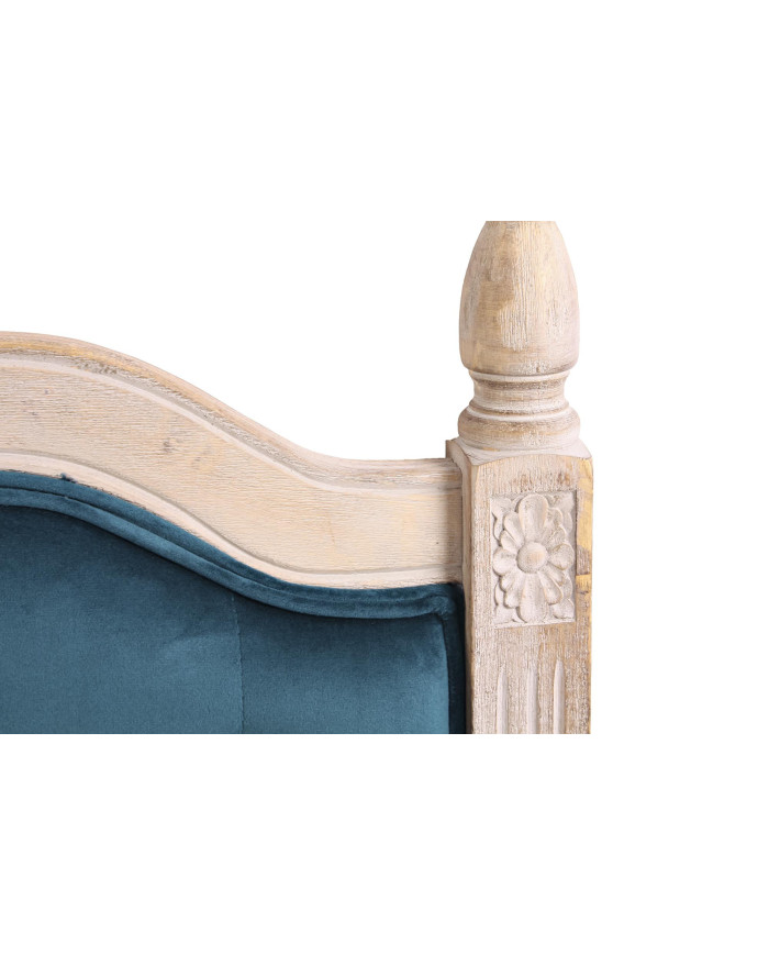 CABECERO CAMA POLIESTER RUBBERWOOD 160X6X120