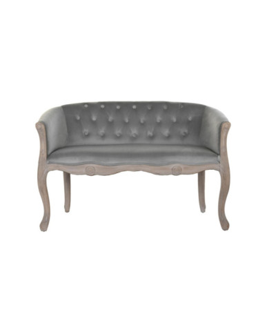 SOFA POLIESTER RUBBERWOOD 107X60X69 TERCIOPELO