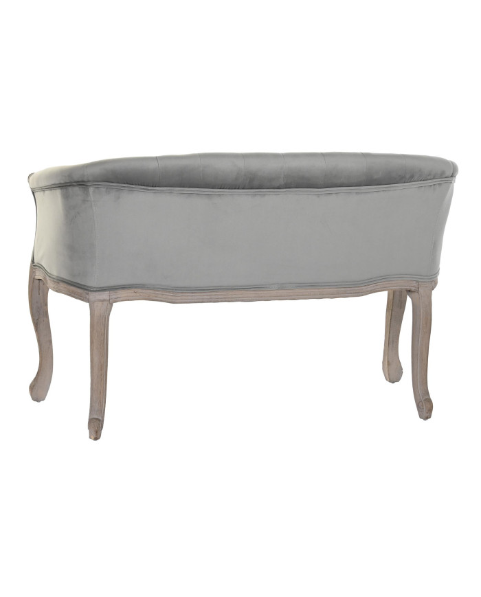 SOFA POLIESTER RUBBERWOOD 107X60X69 TERCIOPELO