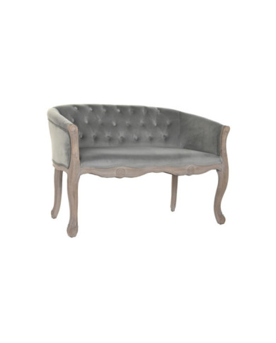 SOFA POLIESTER RUBBERWOOD 107X60X69 TERCIOPELO