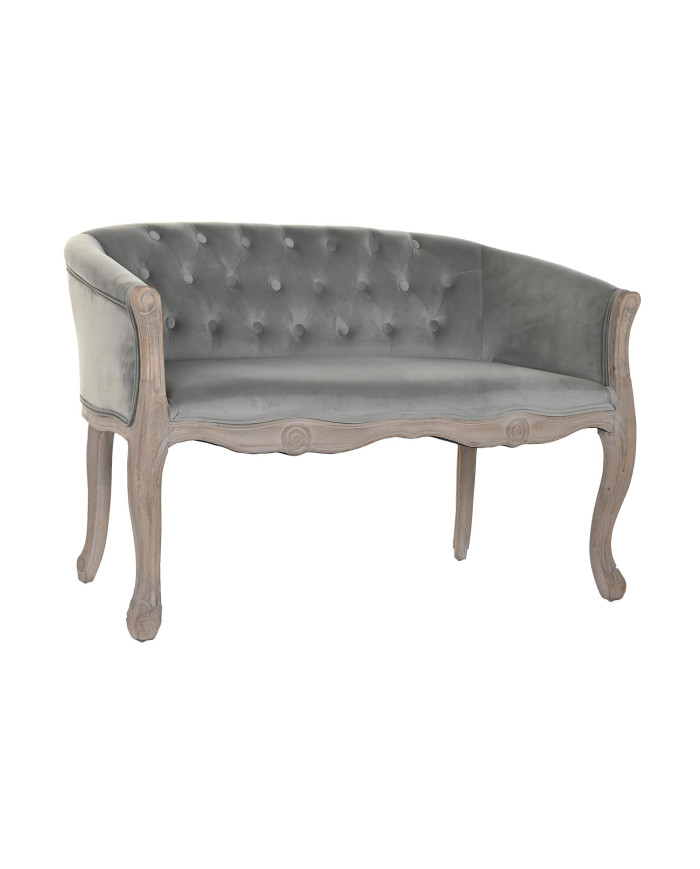 SOFA POLIESTER RUBBERWOOD 107X60X69 TERCIOPELO