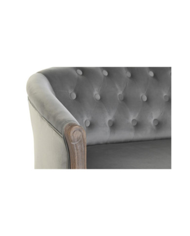 SOFA POLIESTER RUBBERWOOD 107X60X69 TERCIOPELO