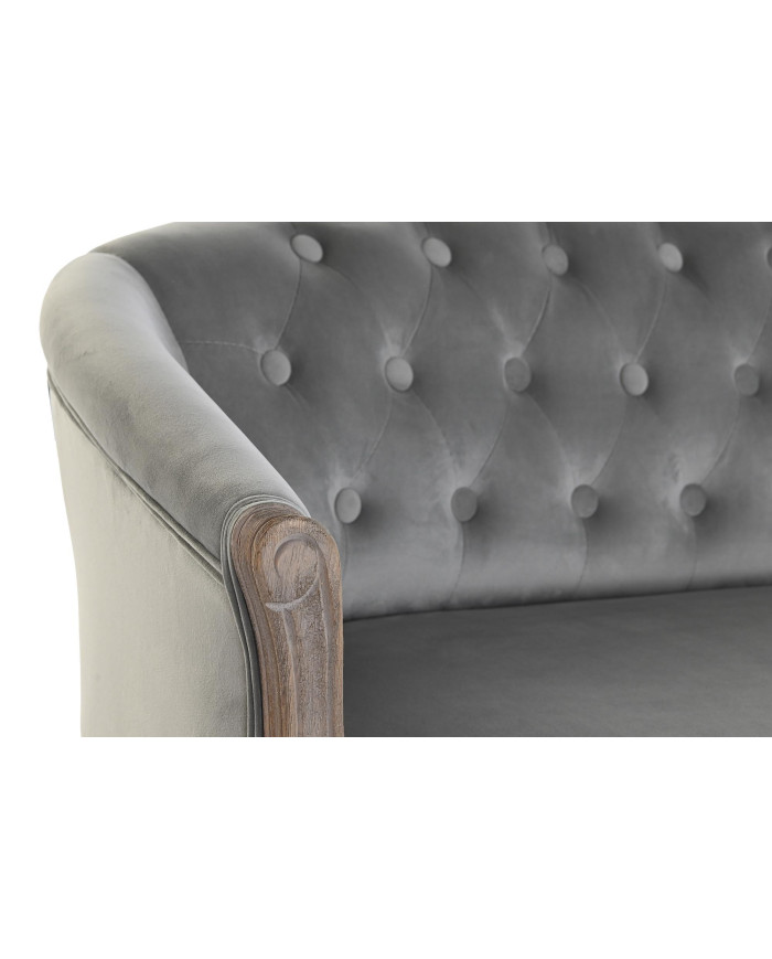 SOFA POLIESTER RUBBERWOOD 107X60X69 TERCIOPELO