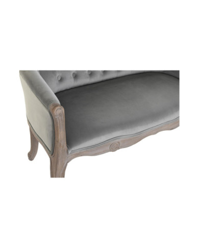SOFA POLIESTER RUBBERWOOD 107X60X69 TERCIOPELO
