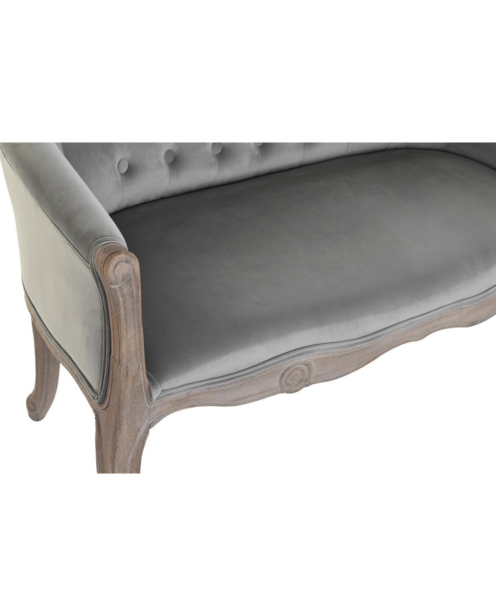 SOFA POLIESTER RUBBERWOOD 107X60X69 TERCIOPELO