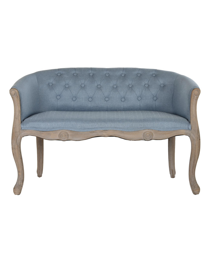 SOFA POLIESTER RUBBERWOOD 103X61X71 DECAPE AZUL