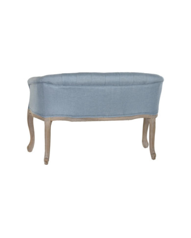 SOFA POLIESTER RUBBERWOOD 103X61X71 DECAPE AZUL