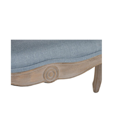 SOFA POLIESTER RUBBERWOOD 103X61X71 DECAPE AZUL