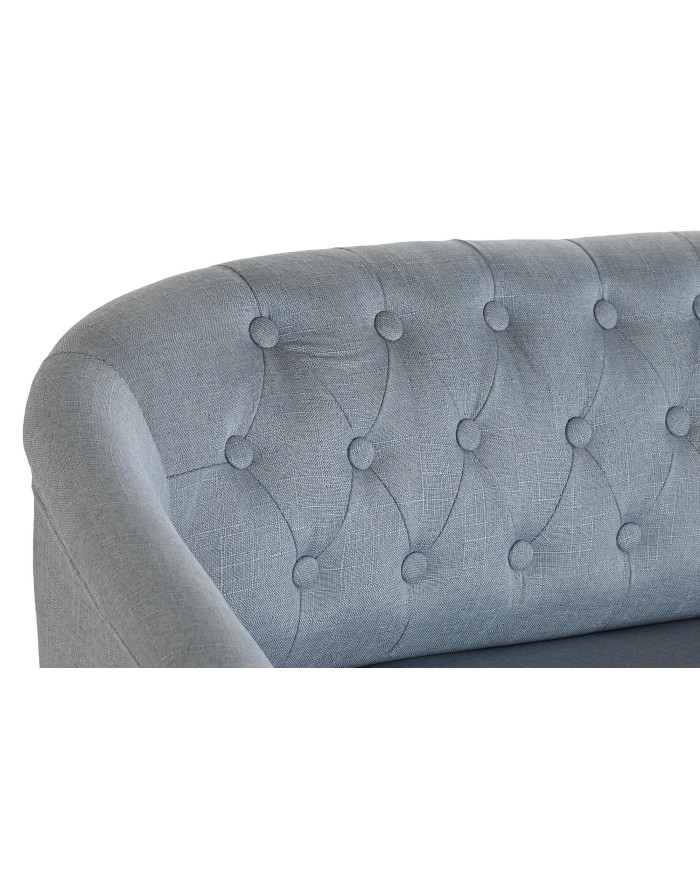 SOFA POLIESTER RUBBERWOOD 103X61X71 DECAPE AZUL