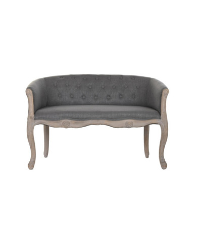SOFA POLIESTER RUBBERWOOD 107X61X71 DECAPE