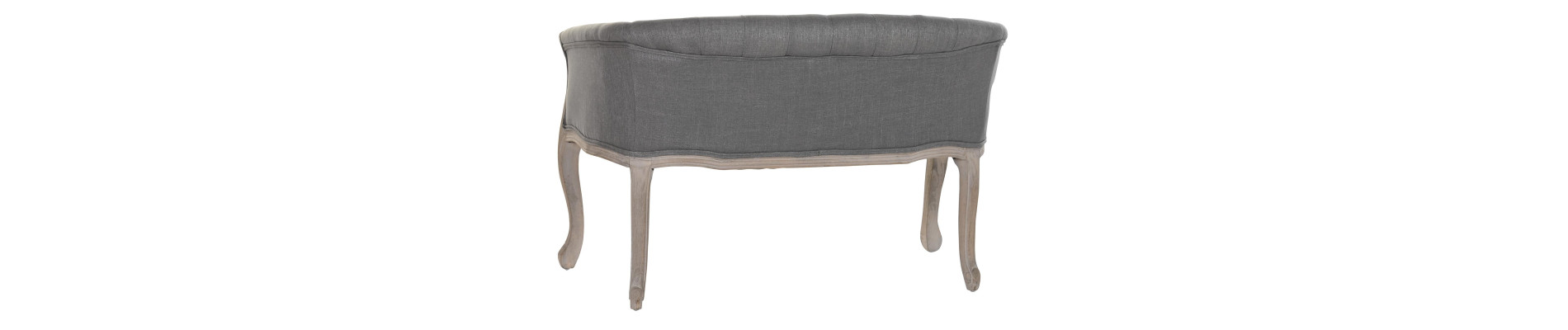 SOFA POLIESTER RUBBERWOOD 107X61X71 DECAPE