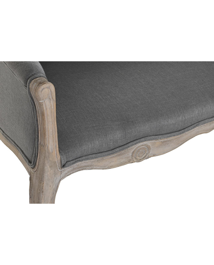 SOFA POLIESTER RUBBERWOOD 107X61X71 DECAPE