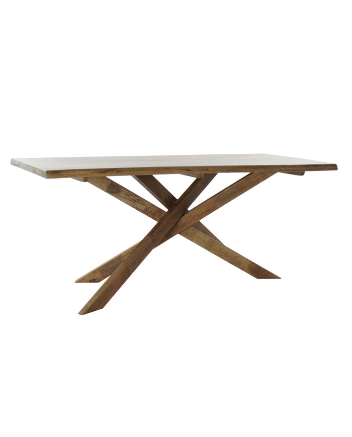MESA COMEDOR NOGAL 180X86X76 NATURAL