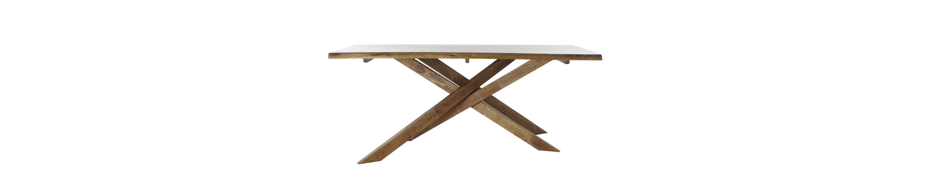MESA COMEDOR NOGAL 180X86X76 NATURAL