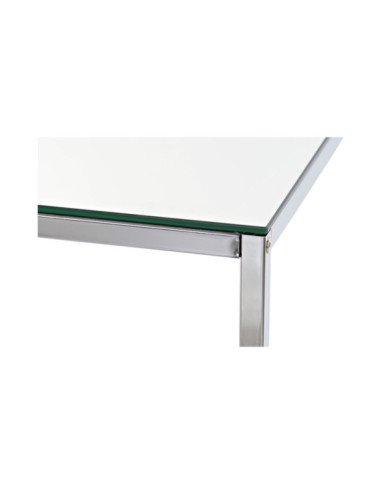 MESA CENTRO ACERO ESPEJO 120X60X44 ESPEJO 5MM