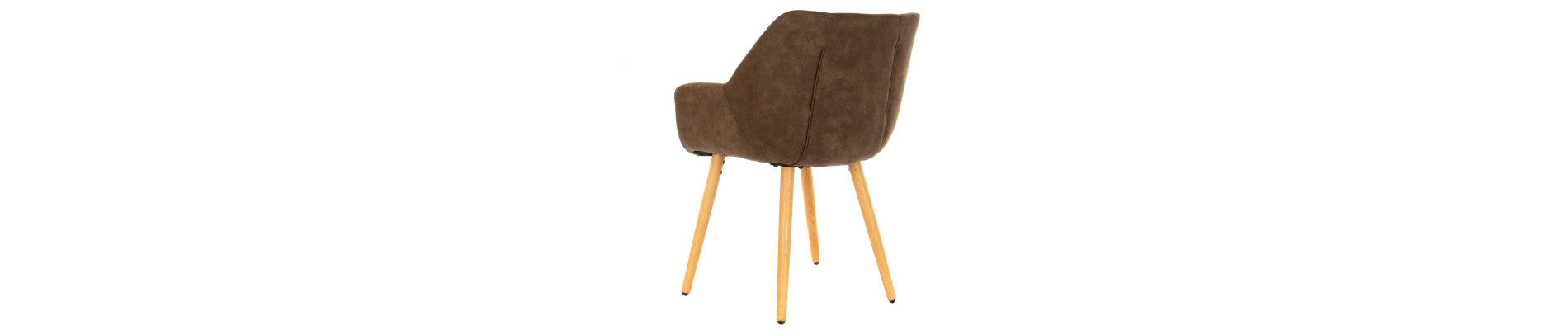 SILLA PU HAYA 60X62X81 MARRON CLARO