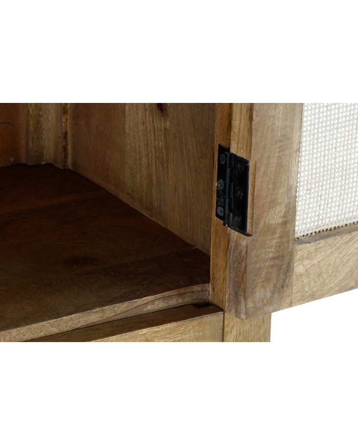 APARADOR MANGO RATAN 90X40X160 REJILLA MARRON