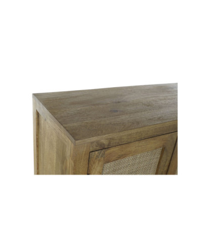 APARADOR MANGO RATAN 90X40X160 REJILLA MARRON