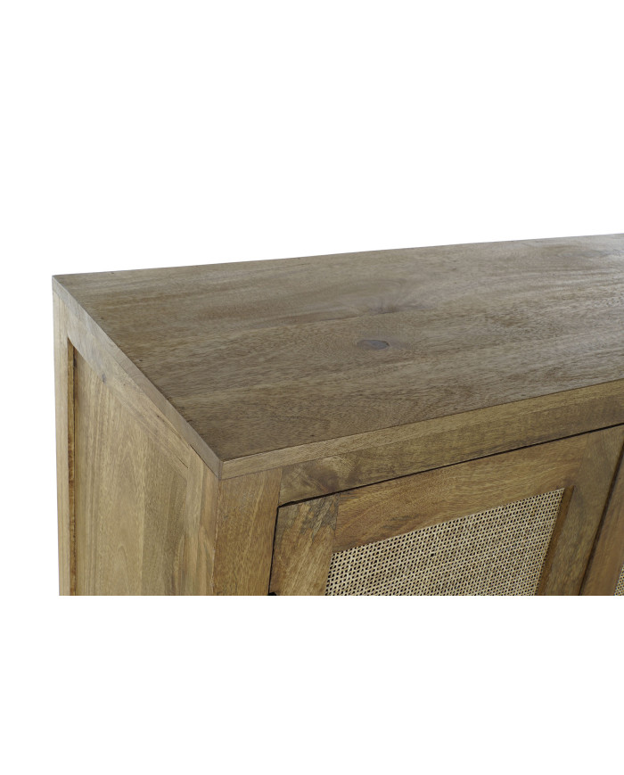 APARADOR MANGO RATAN 90X40X160 REJILLA MARRON