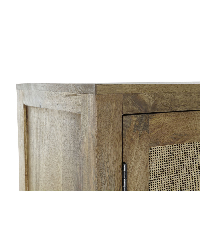 APARADOR MANGO RATAN 90X40X160 REJILLA MARRON