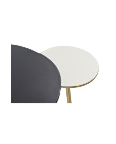 MESITA AUXILIAR ALUMINIO 67X50X37 DORADO