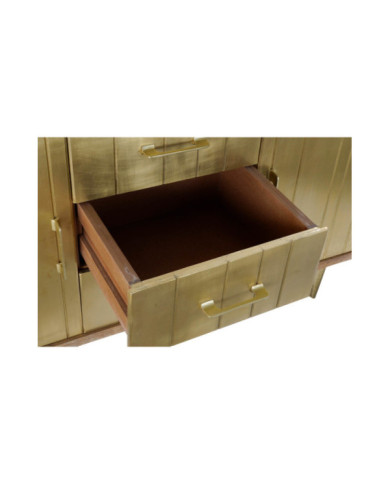 BUFFET MANGO LATON 150X43X77 DORADO