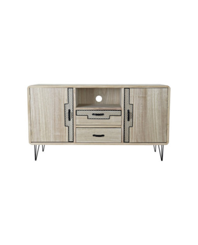 BUFFET PAULOWNIA METAL 120X41X65 NATURAL
