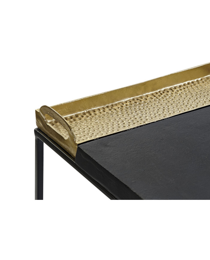 MESITA AUXILIAR SET 2 ACERO 41X41X60 BANDEJA