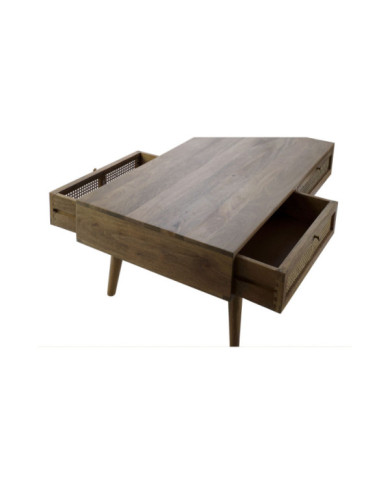 MESA CENTRO MANGO RATAN 115X60X46 REJILLA NATURAL