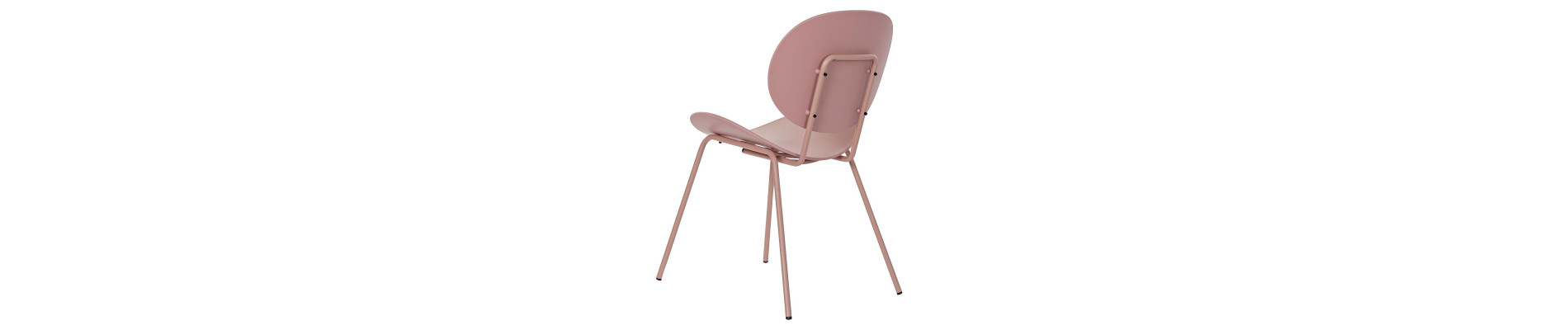 SILLA PP METAL 50X55X79,5 MATE ROSA