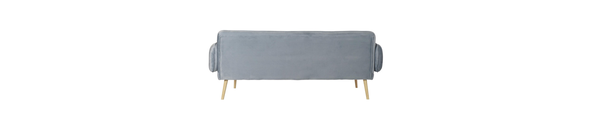 SOFA POLIESTER METAL 200X85X80 TERCIOPELO