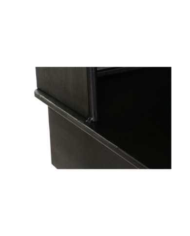 ESCRITORIO METAL MDF 135X60X102 NEGRO