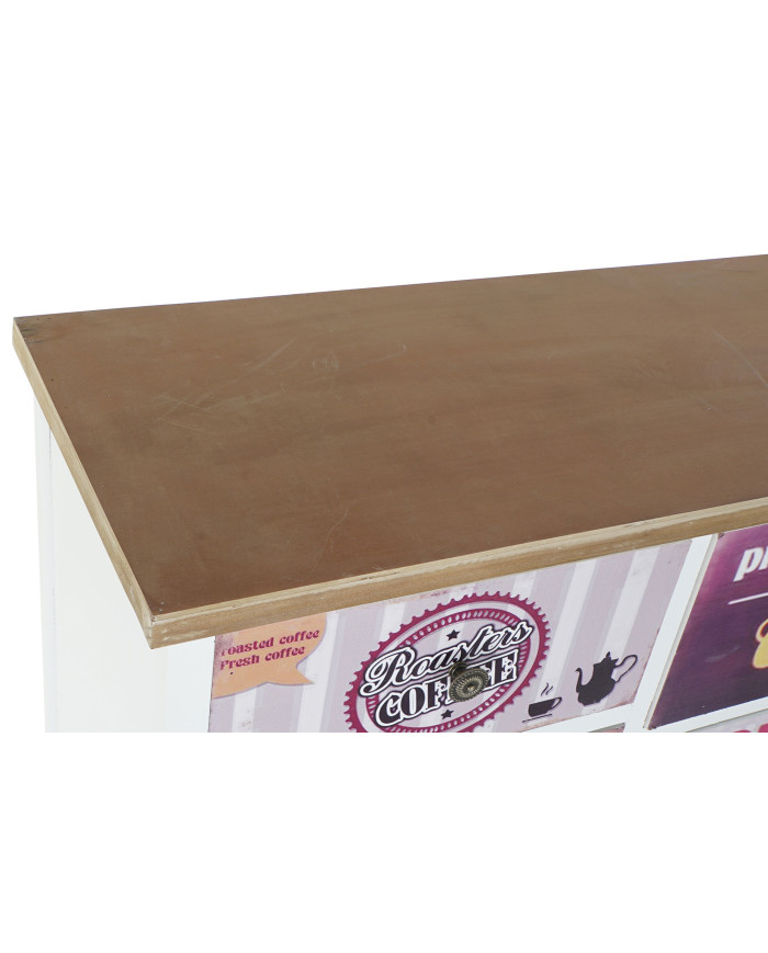 CAJONERA MADERA MDF 79,5X35X136 COFFEE NATURAL