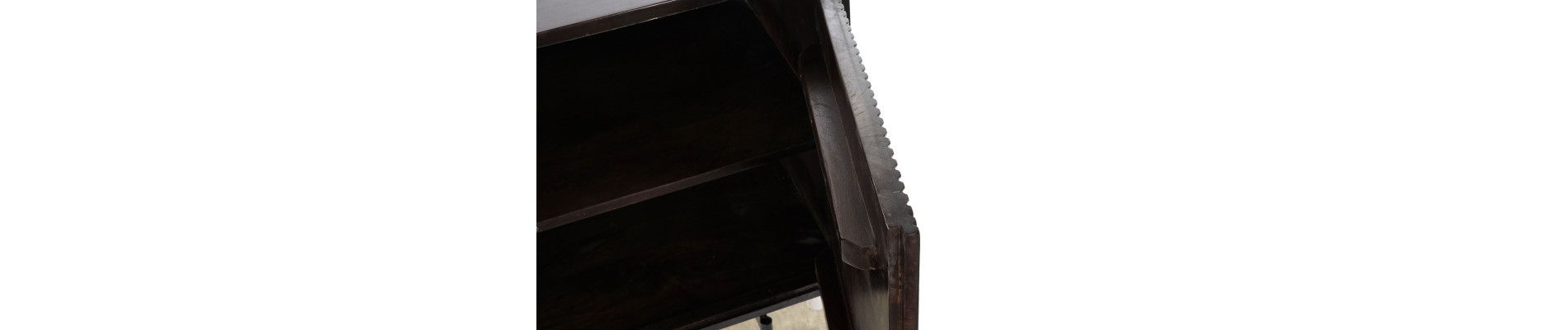 BUFFET MANGO METAL 177X45X77,5 MARRON OSCURO