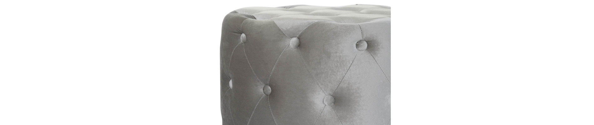 REPOSAPIES SET 2 VELVET MDF 78X78X42 TERCIOPELO